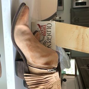COPY - Old Gringo ankle booties with fringe 8.5
